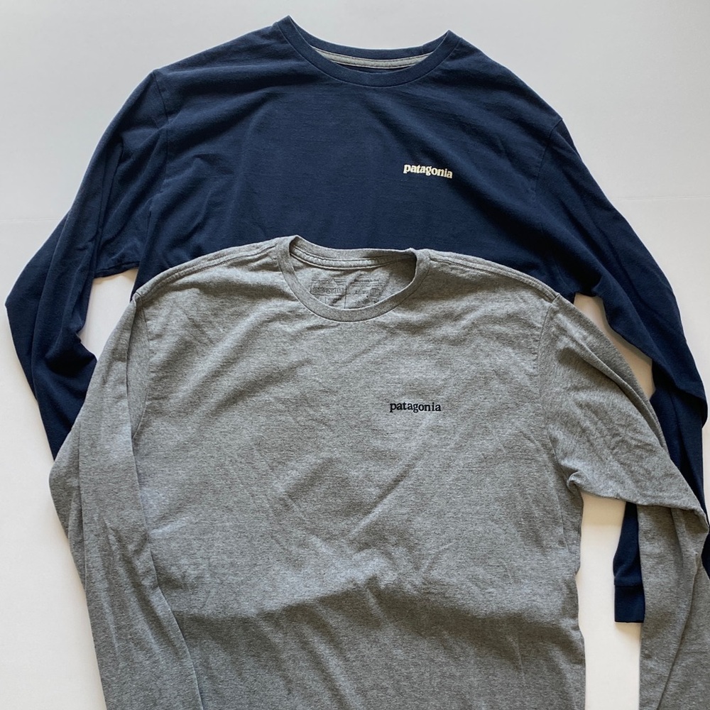 Set of 2 Patagonia Long-Sleeved Responsibili-Tee® - Large